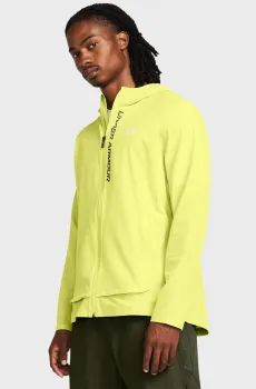 Мужская желтая ветровка OUTRUN THE STORM JACKET Желтый S Under Armour 1376794-743