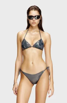 Женский серебристый лиф от купальника SEES-A-D-CORE Серебряный S Diesel A16274 0AFBB