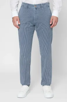 Мужские темно-синие джинсы в полоску Синий 36-34 Pierre Cardin PC.-C7 33730.7784