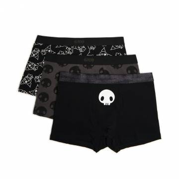 Cropp - Боксери, 3 пари Kuromi - чорний Cropp - Боксери, 3 пари Kuromi - чорний