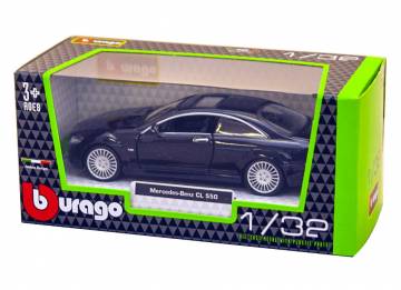 Автомодель Bburago Mercedes-Benz CL-550 чорний 1:32 (18-43032 black) Автомодель Bburago Mercedes-Benz CL-550 чорний 1:32 (18-43032 black)