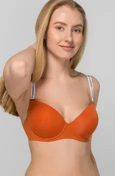 Женский оранжевый бюстгальтер 176С Оранжевый 65D brabrabra SLZ19801176