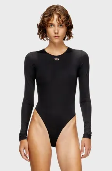 Женское черное боди ANGELINA-UTLT Черный L Diesel A18317 0IKBN