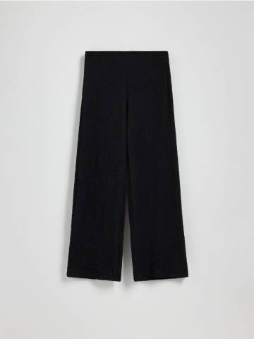 Reserved - LADIES` TROUSERS - чорний - ZQ700-99X Reserved - LADIES` TROUSERS - чорний - ZQ700-99X