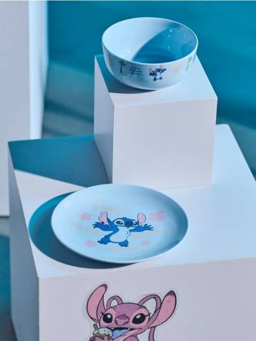 Тарілка Stitch - різнобарвний Тарілка Stitch - різнобарвний