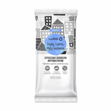Влажные салфетки для чистки стеклянных и зеркальных поверхностей Luba Comfort, 32 шт Влажные салфетки для чистки стеклянных и зеркальных поверхностей Luba Comfort, 32 шт