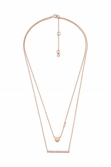 Серебряное колье Michael Kors Серебряное колье Michael Kors