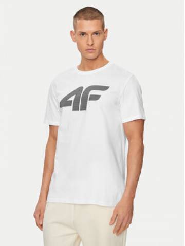 4F Футболка 4FWSS24TTSHM1155 Білий Regular Fit 4F Футболка 4FWSS24TTSHM1155 Білий Regular Fit