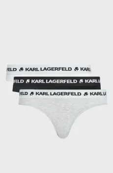 Женские трусики (3 шт) logo brief Разноцветный S Karl Lagerfeld A1W47148