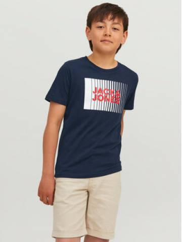 Jack&Jones Junior Футболка 12237411 Cиній Regular Fit Jack&Jones Junior Футболка 12237411 Cиній Regular Fit