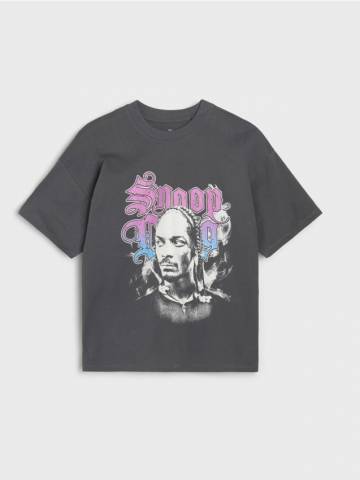 Футболка Snoop Dogg - антрацитовий Футболка Snoop Dogg - антрацитовий