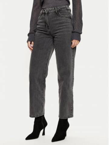 Morgan Джинси 242-PSTRASS Сірий Mom Fit Morgan Джинси 242-PSTRASS Сірий Mom Fit