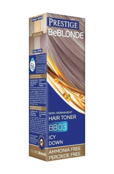 Безаммиачный оттеночный бальзам для волос Vips Prestige BeBlond Semi-Permanent Hair Toner BB03 Icy Dawn, 100 мл