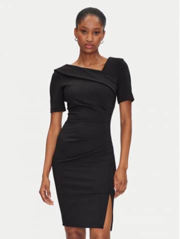 Rinascimento Коктейльна сукня CFC0122560003 Чорний Slim Fit Rinascimento Коктейльна сукня CFC0122560003 Чорний Slim Fit