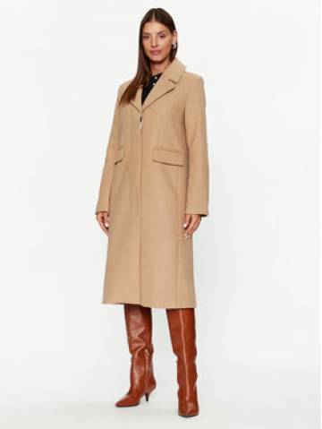 YAS Демісезонний плащ 26030713 Бежевий Regular Fit YAS Демісезонний плащ 26030713 Бежевий Regular Fit