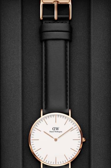 Часы Daniel Wellington Classic 40 Sheffield RG женские цвет чёрный Часы Daniel Wellington Classic 40 Sheffield RG женские цвет чёрный