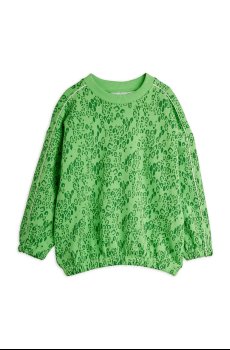 Детская хлопковая кофта Mini Rodini Mini leopard