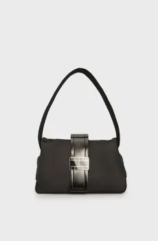 Женская черная сумка TJW STARTDUST SHOULDER BAG Черный ONESIZE Tommy Jeans AW0AW16515