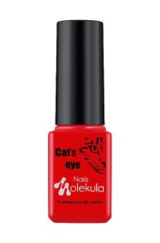 Уценка! Гель-лак для ногтей Nails Molekula Professional Flash Cats Eye Gel Polish FC06, 6 мл