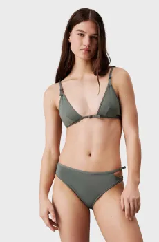 Женский серый лиф от купальника TRIANGLE-RP Серый S Calvin Klein KW0KW02332