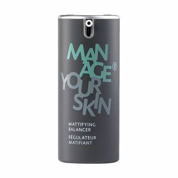 Мужской матирующий флюид для лица Dr. Spiller Manage Your Skin Mattifying Balancer, 50 мл Мужской матирующий флюид для лица Dr. Spiller Manage Your Skin Mattifying Balancer, 50 мл