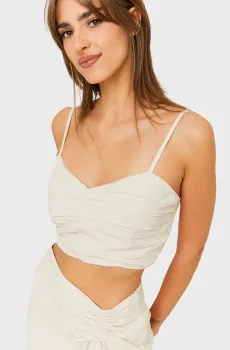 Женский белый топ Белый XS Tally Weijl SSLVIRUSHI