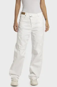 Женские белые джинсы Белый 29-32 Replay WA511 .000.8405393