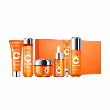 Набор для лица Sadoer 5x Vitamin C Six-Piece Set, 6 продуктов Набор для лица Sadoer 5x Vitamin C Six-Piece Set, 6 продуктов