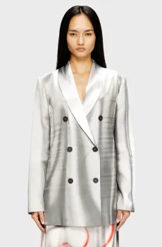 Женский светло-серый жакет G-AVINA Серый 42 Diesel A20930 0GIBR