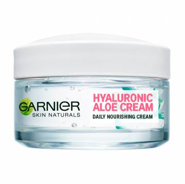 Гиалуроновый алоэ-крем для лица Garnier Skin Naturals для сухой и чувствительной кожи, 50 мл Гиалуроновый алоэ-крем для лица Garnier Skin Naturals для сухой и чувствительной кожи, 50 мл