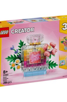 Конструктор LEGO Creator Флакон для духов с цветочным декором, 286 деталей, от 8 лет (31383)