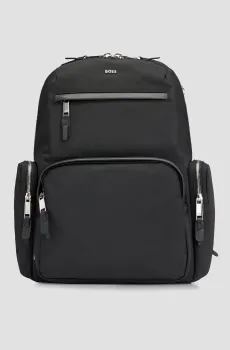 Мужской черный рюкзак Черный ONESIZE BOSS 50504306;001