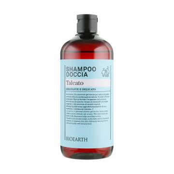Шампунь и гель для душа Bioearth Talcum Shampoo & Body Wash Тальк, 500 мл Шампунь и гель для душа Bioearth Talcum Shampoo & Body Wash Тальк, 500 мл