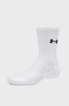 Носки (3 пары) UA Performance Cotton 3p Crw Белый 36.5-42 Under Armour 6009685-101