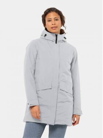 Jack Wolfskin Зимова куртка Tempelhof Coat 1116151 Сірий Regular Fit Jack Wolfskin Зимова куртка Tempelhof Coat 1116151 Сірий Regular Fit