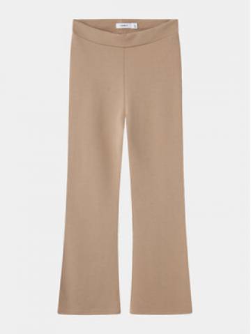 NAME IT Штани з тканини 13177337 Бежевий Bootcut Fit NAME IT Штани з тканини 13177337 Бежевий Bootcut Fit