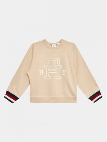Tommy Hilfiger Світшот Revesible KS0KS00496 D Бежевий Regular Fit Tommy Hilfiger Світшот Revesible KS0KS00496 D Бежевий Regular Fit