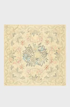 Женский желтый платок с узором Желтый ONESIZE Bimba Y Lola 261BAPN42.10112