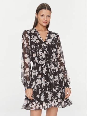 Guess Повсякденна сукня Vanessa W4GK42 WDW82 Чорний Regular Fit Guess Повсякденна сукня Vanessa W4GK42 WDW82 Чорний Regular Fit