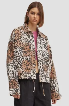 Женская куртка с узором Разноцветный M HUGO 50516527;960