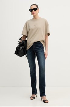 Хлопковая футболка Armani Exchange