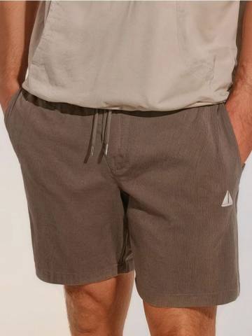 Шорти slim fit - кавовий