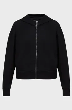 Женское черное худи Черный M DKNY DP4J9491