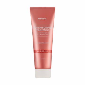 Маска Kundal Protein Bonding Treatment Leather Iris для поврежденных волос, 250 мл