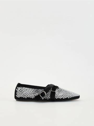 Reserved - LADIES` BALLERINAS - чорний - 478DB-99X Reserved - LADIES` BALLERINAS - чорний - 478DB-99X