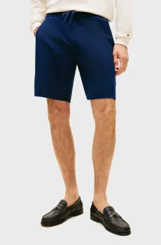 Мужские темно-синие шорты INTERLOCK Синий XL Tommy Hilfiger MW0MW42884