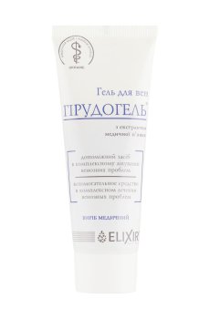 Гирудогель гель для вен с экстрактом медицинской пиявки Еліксір, 75 мл
