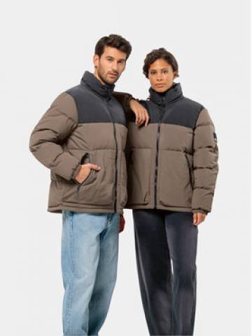 Jack Wolfskin Пуховик Dellbrueck Jkt 1207561 Коричневий Regular Fit Jack Wolfskin Пуховик Dellbrueck Jkt 1207561 Коричневий Regular Fit