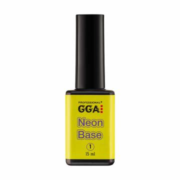 Неоновая база для гель-лака GGA Professional Neon Base 1, 15 мл Неоновая база для гель-лака GGA Professional Neon Base 1, 15 мл