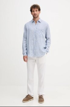 Льняная рубашка Frescobol Carioca